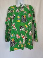 Grappig groen carnavals shirt mt M/L, Carnaval, Maat 48/50 (M), ., Ophalen of Verzenden
