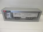 WSI Models 1:50 - Man TGX XLX 6x2 Twin Steer + Box Trailer -, Wsi, -, Ophalen of Verzenden, Zo goed als nieuw
