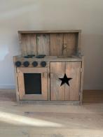Houten speelkeukentje - Kinderkeuken, Ophalen, Zo goed als nieuw, Hout, Speelkeuken