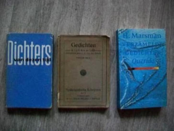 Diverse oude dichtbundels, Boeken, Gedichten en Poëzie, Meerdere auteurs, Ophalen of Verzenden