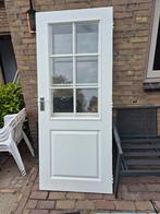 2 binnendeuren met glas, Ophalen, 80 tot 100 cm, Binnendeur, Minder dan 200 cm