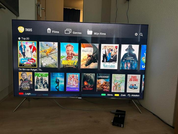 Samsung 4K UHD Smart TV - 40 inch, Audio, Tv en Foto, Televisies, Zo goed als nieuw, 100 cm of meer, Samsung, 50 Hz, Ophalen