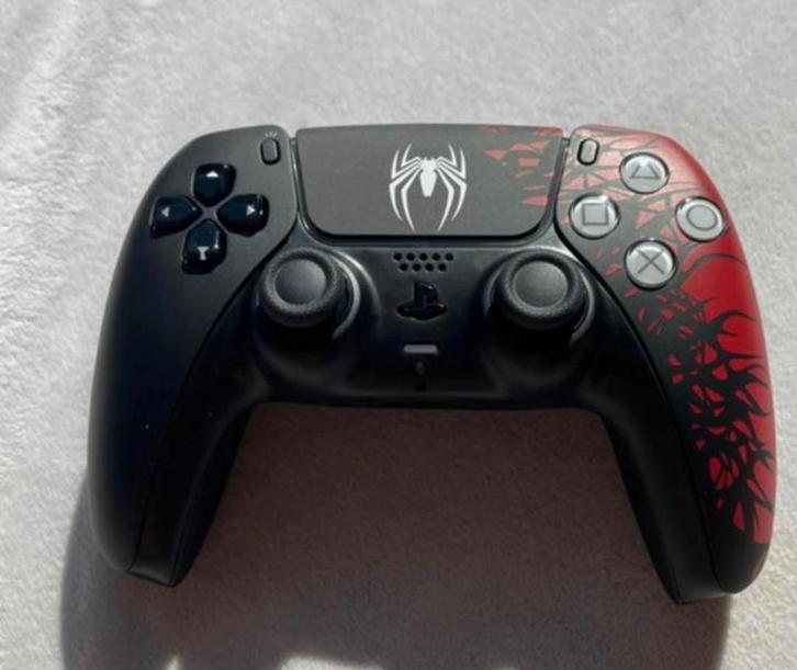 Custom PS5 Spider-Man Controller Aknes TMR, Spelcomputers en Games, Spelcomputers | Sony PlayStation 5, Refurbished, Playstation 5