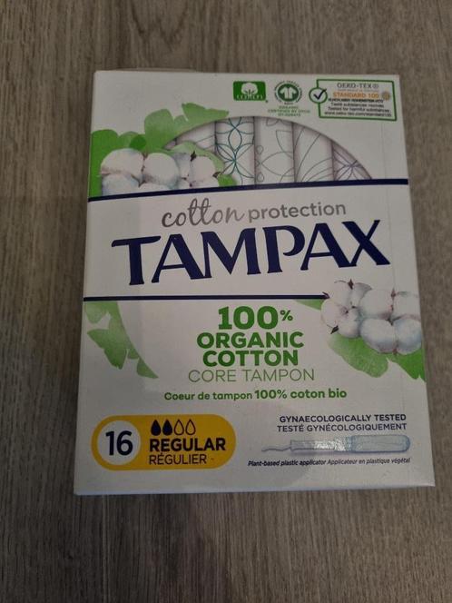 NIEUW: Tampax Tampons Organic Cotton Regular 16 stuks, Sieraden, Tassen en Uiterlijk, Uiterlijk | Lichaamsverzorging, Nieuw, Overige typen