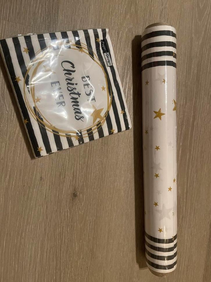 Tafelloper & Servetten Set - Nieuw, Diversen, Kerst, Nieuw, Ophalen of Verzenden