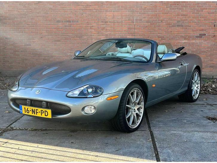 Jaguar XKR 4.2 V8 Convertible 396 PK Automaat, 16-NF-PD, Auto's, Jaguar, Bedrijf, XK, Open dak, Overige brandstoffen, Euro 3, G