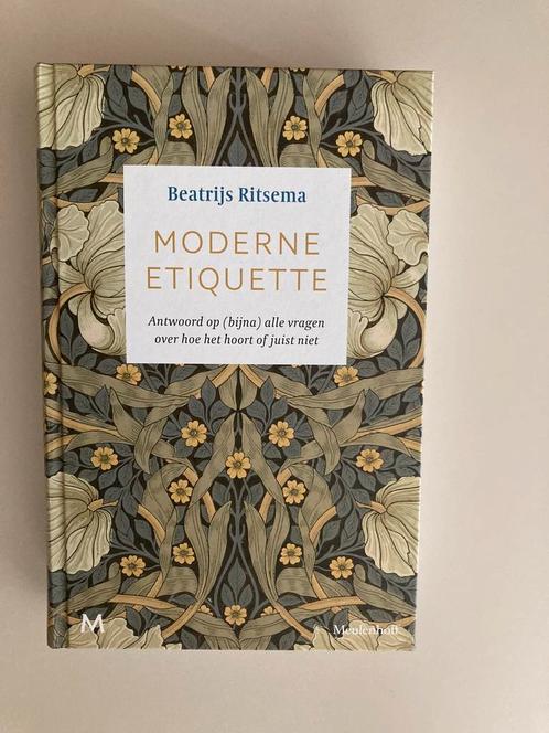 Beatrijs Ritsema Moderne etiquette boek nieuw, Boeken, Advies, Hulp en Training, Nieuw, Ophalen of Verzenden