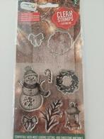 Clearstamps en stansen Kerst krans lantaarn, Ophalen, Nieuw, Clearstamp