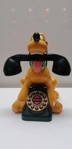 Disney pluto telefoon, Ophalen of Verzenden, Goofy of Pluto, Zo goed als nieuw, Beeldje of Figuurtje