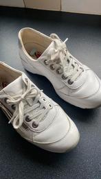 Gabor rolling soft sensitive sneaker 37.5 leer rits veter, Ophalen of Verzenden, Gabor, Wit, Zo goed als nieuw