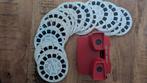 Vintage Viewmaster met 30 schijven, Verzamelen, Verzenden, Gebruikt