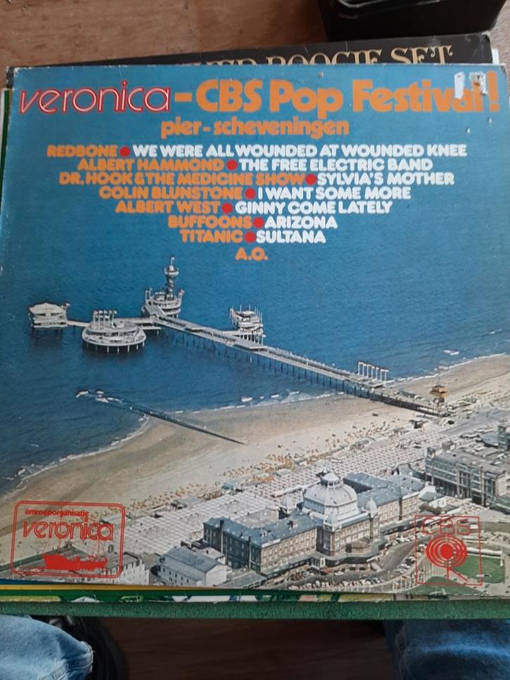 Veronica CBS Pop Festival LP - Pier Scheveningen, Cd's en Dvd's, Vinyl | Pop, Gebruikt, 1960 tot 1980, 12 inch, Ophalen of Verzenden