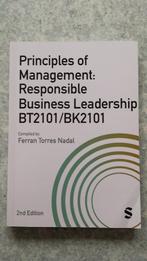 Principles of Management: Responsible Business Leadership, Ophalen of Verzenden, Beta, Zo goed als nieuw, HBO