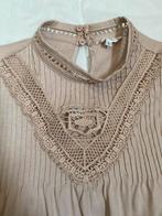 Bisou’s Project boho top blouse beige maat L, Ophalen of Verzenden, Zo goed als nieuw, Beige