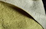 Zaalberg wollen deken beige/mosterdkleurig, Gebruikt, Ophalen of Verzenden