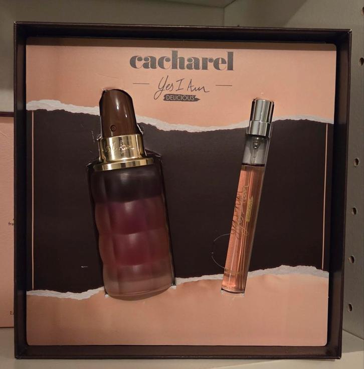 Cacharel Yes I Am Delicious Set, Sieraden, Tassen en Uiterlijk, Uiterlijk | Parfum, Nieuw, Ophalen of Verzenden