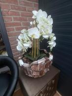 Eric kuster schelpenvaas met bloemen, Ophalen of Verzenden, Zo goed als nieuw