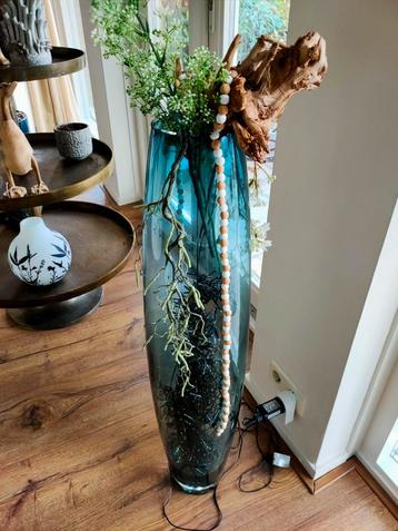Vazen 90cm hoog, zware kwaliteit, 3 stuks, vloervaas beschikbaar voor biedingen