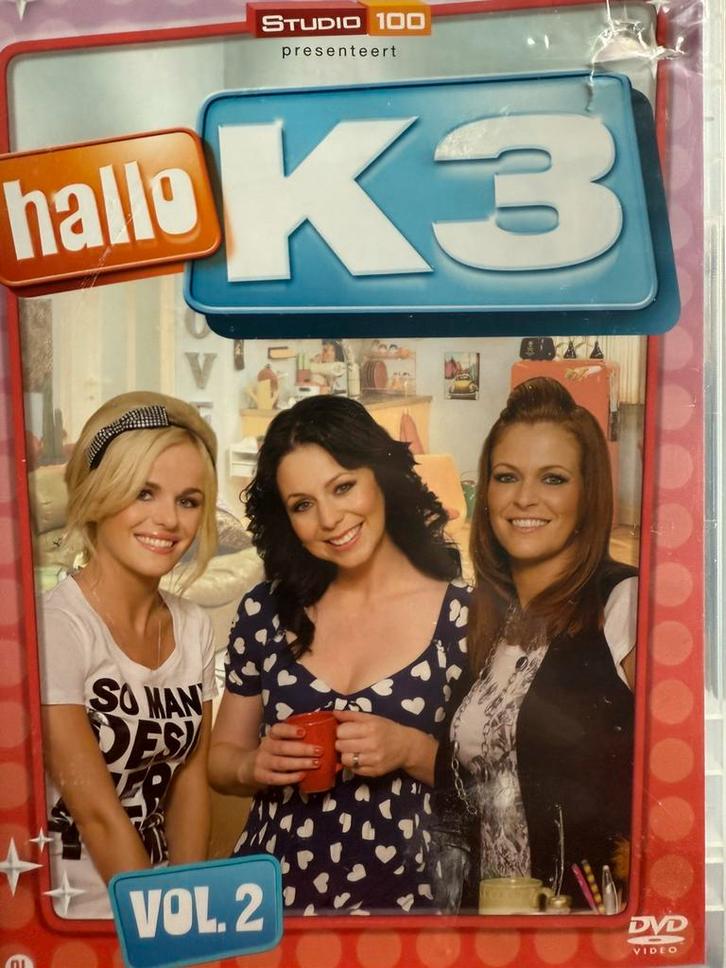 Hallo k3 volume 3 dvd, Cd's en Dvd's, Dvd's | Tv en Series, Zo goed als nieuw, Komedie, Alle leeftijden, Ophalen of Verzenden