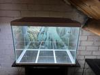 Aquarium 100 liter 70x35x47 cm kort gebruik., Ophalen, Zo goed als nieuw, Leeg aquarium
