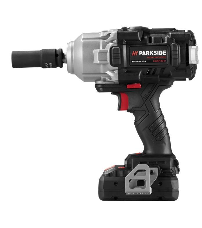 Slagschroevendraaier Parkside Performance. Met 2 4Ah accu's., Doe-het-zelf en Verbouw, Gereedschap | Boormachines, Nieuw, Boor- en Schroefmachine