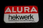 Alura emaile bord langcat, Verzenden, Gebruikt, Reclamebord