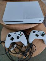 Xbox one s met 2 controllers, Met 2 controllers, Ophalen of Verzenden, 500 GB, Zo goed als nieuw