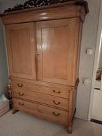 Mooie eikenhouten kabinet/kast (antiek), Antiek en Kunst, Ophalen