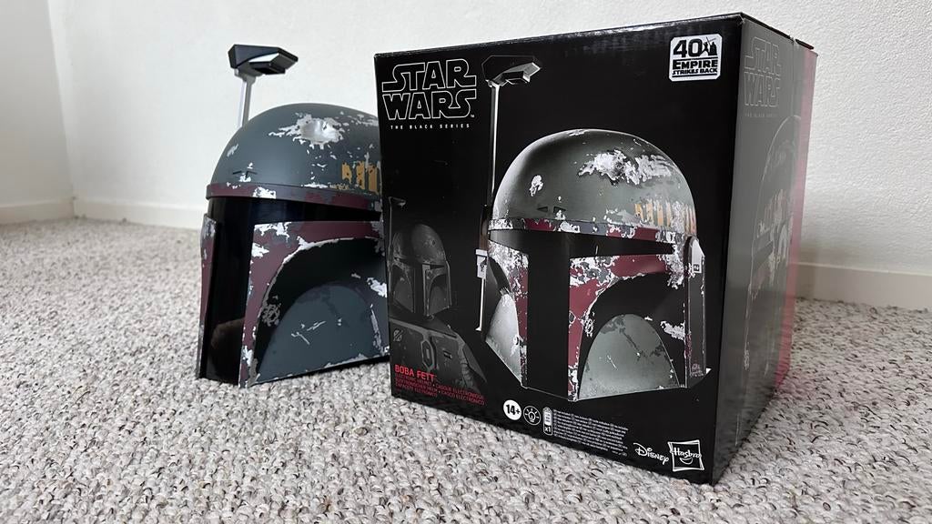 Hasbro Star Wars Black Series Boba Fett Helm, Verzamelen, Star Wars, Verzenden, Zo goed als nieuw