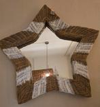 Riviera Maison Rattan Ster Spiegel, Ophalen, Minder dan 50 cm, Rond, Zo goed als nieuw