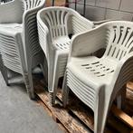 Set Plastic Stoelen - 53 Stuks, Huis en Inrichting, Stoelen, Ophalen, Kunststof, Gebruikt, Wit
