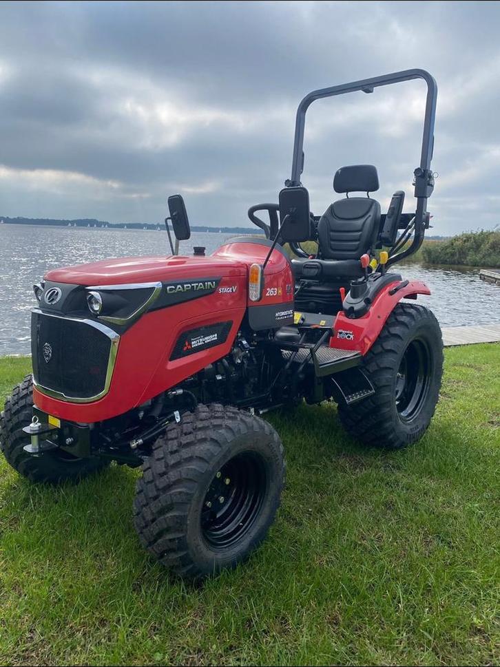 Captain mini trekker 263 hydrostaat. NIEUW!!, Zakelijke goederen, Agrarisch | Tractoren, tot 2500, Overige merken, tot 80 Pk, Nieuw