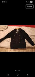 Superdry peacoat jas XL, Kleding | Heren, Ophalen of Verzenden, Zo goed als nieuw, Maat 56/58 (XL), Blauw