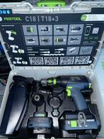 Festool T18+3 HPC 4.0 I-plus Accuboormachine, Ophalen, 600 watt of meer, Variabele snelheid, Nieuw