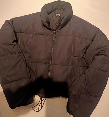 H&M Divided Zwarte Winterjas XS - Heerhugowaard beschikbaar voor biedingen