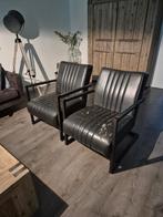 Gratis: 2 Fauteuils - Toplaag laat los, Huis en Inrichting, Fauteuils, Ophalen, Gebruikt, 75 tot 100 cm, 50 tot 75 cm
