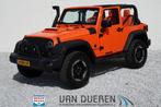 Jeep Wrangler 3.8 Rubicon Trekhaak (bj 2007, automaat), Auto's, Jeep, 450 kg, Gebruikt, 2000 kg, Leder