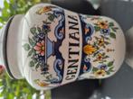 Apothekerspot frans met tinnen voet/deksel, Antiek en Kunst, Antiek | Keramiek en Aardewerk, Ophalen of Verzenden