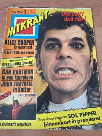 Hitkrant 1979 Ian Dury LUV Peter Tosh Boney M Blondie  beschikbaar voor biedingen