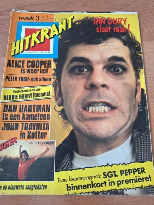 Hitkrant 1979 Ian Dury LUV Peter Tosh Boney M Blondie, Verzamelen, Tijdschriften, Kranten en Knipsels, Tijdschrift, Nederland
