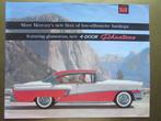 1956 MERCURY 4-door Phaetons grote prestige brochure, Engels, Ophalen of Verzenden, Zo goed als nieuw, Overige merken
