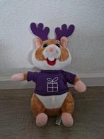 Knuffel Albert heijn Hamster kerst kerstmis rendier paars, Kinderen en Baby's, Ophalen of Verzenden, Zo goed als nieuw, Overige typen