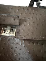 Gianni Chiarini schoudertas, Sieraden, Tassen en Uiterlijk, Bruin, Ophalen of Verzenden, Leer