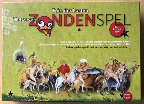 Tuin der lusten - Het Zeven Zonden spel - NIEUW, Hobby en Vrije tijd, Gezelschapsspellen | Bordspellen, Nieuw, Een of twee spelers