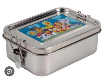 Gezocht: rvs broodtrommel paw patrol beschikbaar voor biedingen