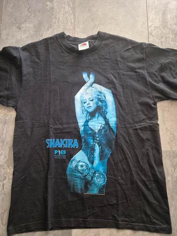 Vintage Shakira 2003 Foundation T-shirt - Maat M beschikbaar voor biedingen