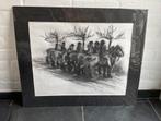 Houtskool tekening Renesse Straorijen, Ophalen of Verzenden