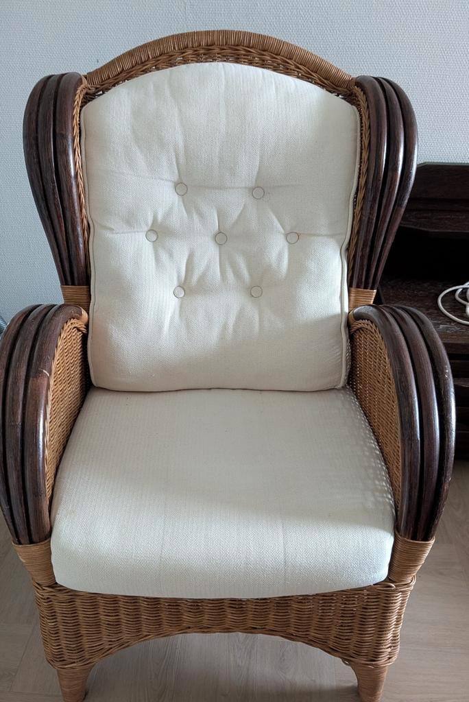 2 Gebruikte Fauteuils, Huis en Inrichting, Fauteuils, Gebruikt, 50 tot 75 cm, 75 tot 100 cm, Ophalen of Verzenden