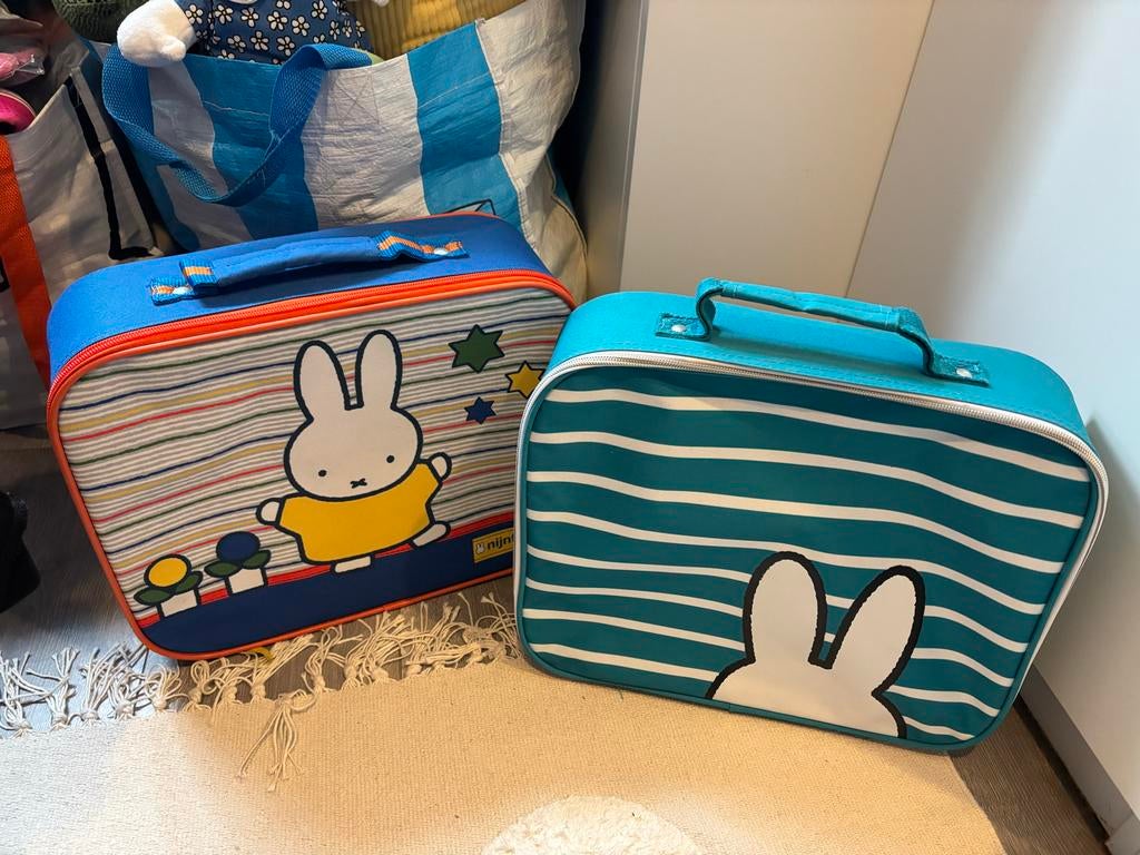 Twee Nijntje koffertjes, Ophalen, Zo goed als nieuw