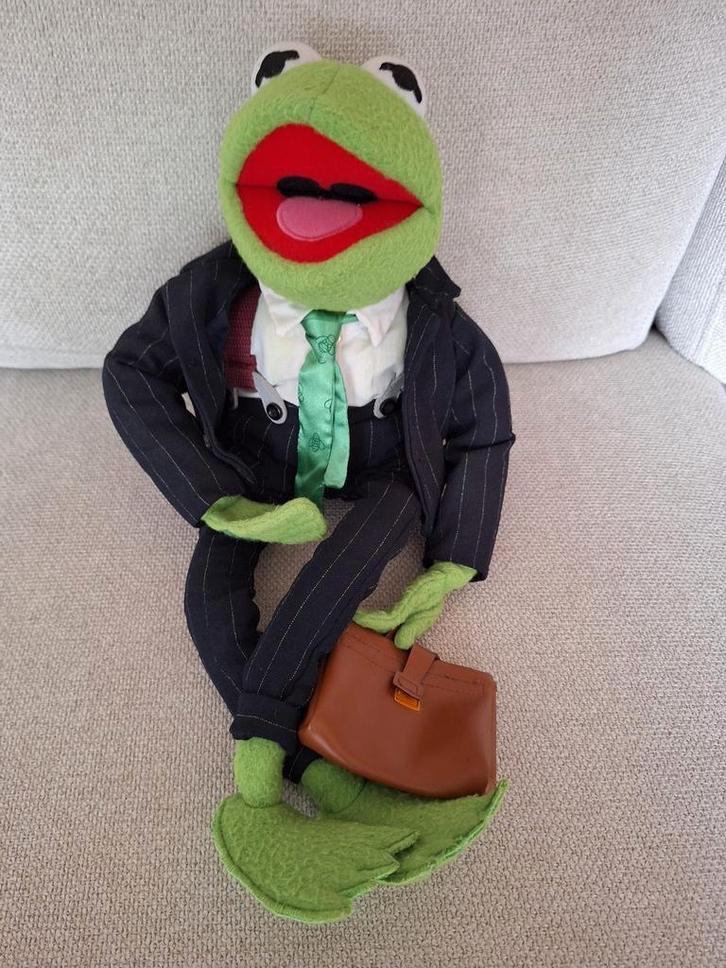 Kermit de Kikker Pluche - Muppet Show, Verzamelen, Speelgoed, Gebruikt, Ophalen